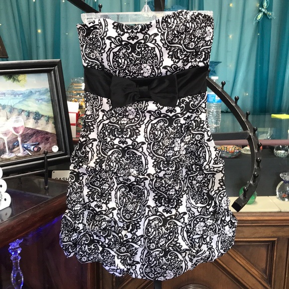 Ruby Rox Strapless Mini Dress (7) - Picture 2 of 7